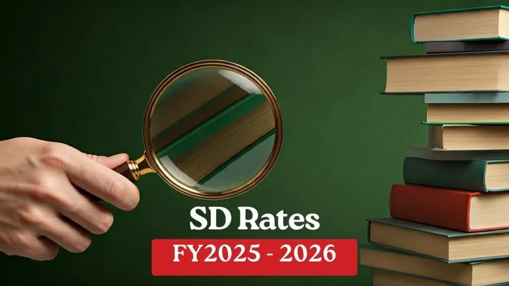 Supplementary Duty Rates Chart FY 2025-26