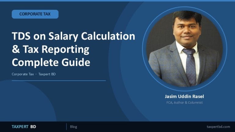 TDS on salaries Calculation and tax reporting course