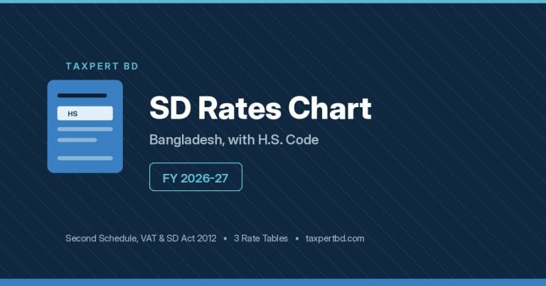 SD rates chart FY2026-27