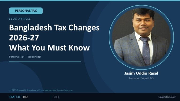5 Tax changes FY2026-27
